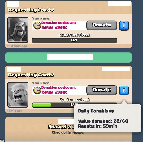 donation cost free clash royale|Players by Total Donations .